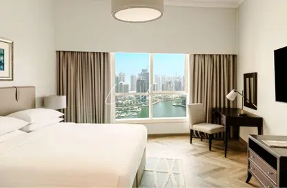 Hotel  and  Hotel Apartment - 3 Bedrooms - 3 Bathrooms for rent in Marriott Harbour Hotel and Suites - Dubai Marina - Dubai