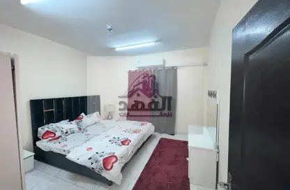 Room / Bedroom image for: Apartment - 1 Bedroom - 2 Bathrooms for rent in Sheikh Jaber Al Sabah Street - Al Naimiya - Al Nuaimiya - Ajman, Image 1