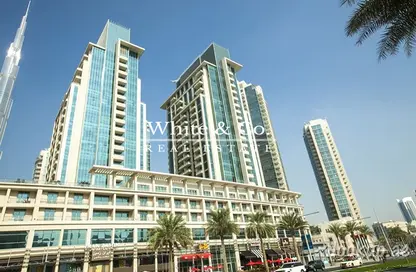 Outdoor Building image for: Apartment - 1 Bedroom - 1 Bathroom for rent in Boulevard Central Tower 1 - Boulevard Central Towers - Downtown Dubai - Dubai, Image 1