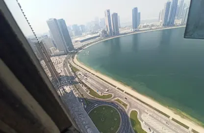 Apartment - 2 Bedrooms - 2 Bathrooms for sale in Beach Tower 2 - Al Khan Lagoon - Al Khan - Sharjah