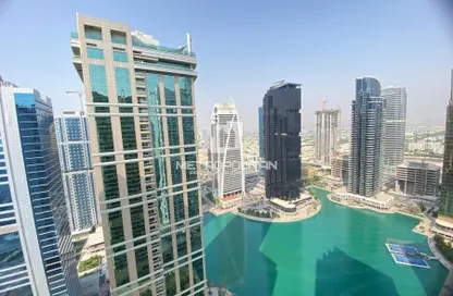 Apartment - 1 Bedroom - 2 Bathrooms for rent in Lake City Tower - JLT Cluster D - Jumeirah Lake Towers - Dubai