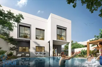 Duplex - 4 Bedrooms - 6 Bathrooms for sale in The Dahlias - Yas Acres - Yas Island - Abu Dhabi