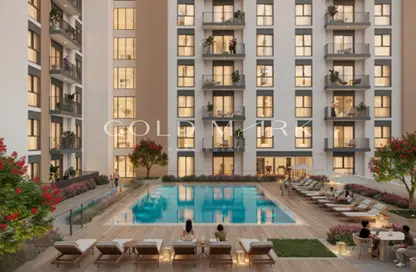 Apartment - 1 Bedroom - 2 Bathrooms for sale in Fiori - Town Square - Dubai