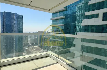 شقة - غرفة نوم - 2 حمامات للايجار في تايم مام ريزيدنس - شارع الكورنيش - أبوظبي