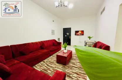 Apartment - 1 Bedroom - 2 Bathrooms for rent in Al Nafoora 1 building - Al Rawda 2 - Al Rawda - Ajman