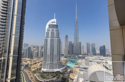 شقة - 2 غرف نوم - 3 حمامات للايجار في العنوان رزيدنس فاونتن فيوز  2 - العنوان رزيدنس فاونتن فيوز - دبي وسط المدينة - دبي