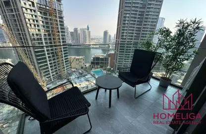 Hotel  and  Hotel Apartment - Studio - 1 Bathroom for rent in Peninsula One - Peninsula - Business Bay - Dubai