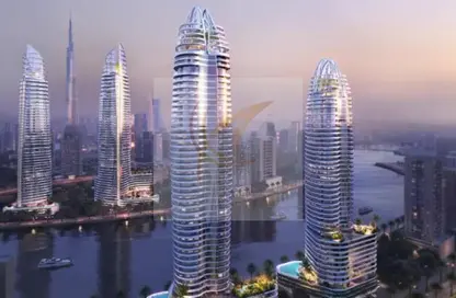Apartment - 1 Bedroom - 1 Bathroom for sale in Canal Crown - Business Bay - Dubai