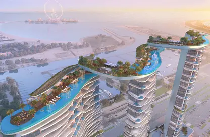 Apartment - 2 Bedrooms - 1 Bathroom for sale in Damac Bay 2 - Dubai Harbour - Dubai