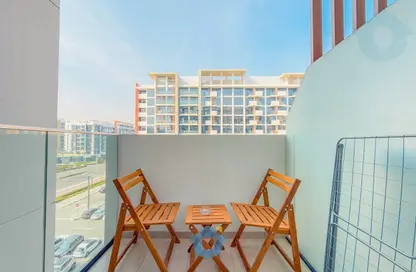 Apartment - Studio - 1 Bathroom for rent in Azizi Riviera 36 - Meydan One - Meydan - Dubai