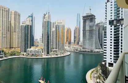 شقة - 2 غرف نوم - 2 حمامات للايجار في مارينا فيو  A برج - مارينا فيو - دبي مارينا - دبي