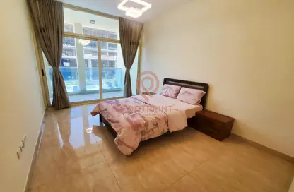 صورة لـ غرفة- غرفة النوم شقة - غرفة نوم - 2 حمامات للبيع في سامانا جرينز - ارجان - دبي ، صورة رقم 1