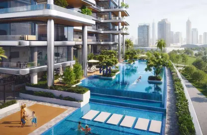 شقة - غرفة نوم - 2 حمامات للبيع في بن غاطي سكاي هول - الخليج التجاري - دبي