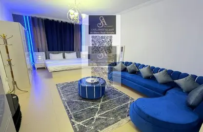 Apartment - Studio - 1 Bathroom for rent in Jasmine Towers - Garden City - Ajman