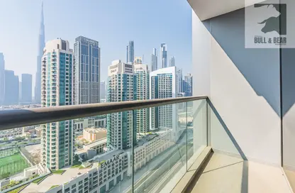 شقة - 1 حمام للايجار في الاسترليني الشرقية - الاسترليني - الخليج التجاري - دبي