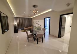 Living / Dining Room image for: Apartment - 1 bedroom - 1 bathroom for sale in Celestia B - Celestia - Dubai South (Dubai World Central) - Dubai, Image 1