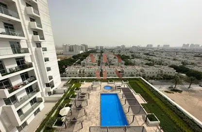 Pool image for: Apartment - 1 Bedroom - 1 Bathroom for rent in Candace Acacia - Azizi Residence - Al Furjan - Dubai, Image 1