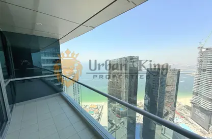 Apartment - 3 Bedrooms - 5 Bathrooms for rent in Al Fattan Marine Tower - Al Fattan Marine Towers - Jumeirah Beach Residence - Dubai