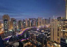 Duplex - 3 bedrooms - 4 bathrooms for rent in The Waves Tower A - The Waves - Dubai Marina - Dubai