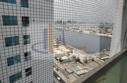 شقة - غرفة نوم - 2 حمامات للايجار في A1 برج - أبراج لؤلؤة عجمان - عجمان وسط المدينة - عجمان