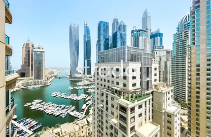 Apartment - 4 Bedrooms - 6 Bathrooms for rent in Al Yass Tower - Emaar 6 Towers - Dubai Marina - Dubai