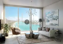 Living Room image for: Apartment - 1 Bathroom for sale in AZIZI Riviera 3 - Meydan One - Meydan - Dubai, Image 1