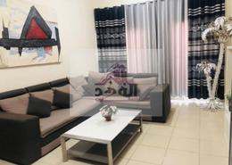 Living Room image for: Apartment - 1 bedroom - 1 bathroom for rent in Ajman One Tower 7 - Ajman One - Ajman Downtown - Ajman, Image 1