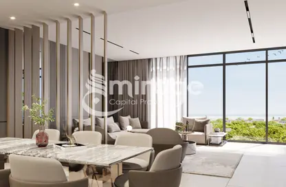 Living / Dining Room image for: Apartment - 2 Bedrooms - 4 Bathrooms for sale in Reem Hills - Najmat Abu Dhabi - Al Reem Island - Abu Dhabi, Image 1