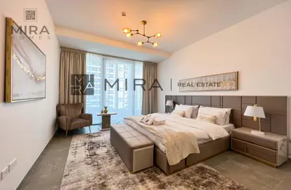 Room / Bedroom image for: Apartment - 1 Bedroom - 2 Bathrooms for rent in Stella Maris - Dubai Marina - Dubai, Image 1