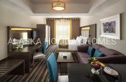 Apartment - Studio - 1 Bathroom for rent in Savoy Crest Exclusive Hotel Apartment - Mankhool - Bur Dubai - Dubai