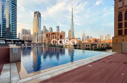Apartment - 1 Bedroom - 2 Bathrooms for rent in Bellevue Tower 1 - Bellevue Towers - Downtown Dubai - Dubai