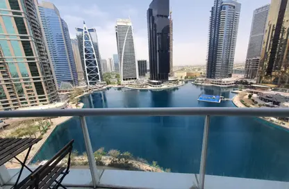 شقة - 1 حمام للايجار في ليك تيراس - (JLT) مجمع D - أبراج بحيرة الجميرا - دبي