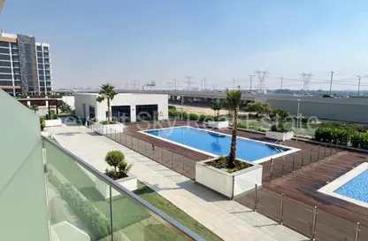 Apartment - Studio - 1 Bathroom for rent in AZIZI Riviera 46 - Meydan One - Meydan - Dubai