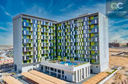 Apartment - 1 Bedroom - 2 Bathrooms for rent in The Pulse Boulevard Apartments (C3) - The Pulse - Dubai South (Dubai World Central) - Dubai