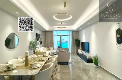 Apartment - 2 Bedrooms - 3 Bathrooms for sale in Ajman Creek Towers - Al Rashidiya 1 - Al Rashidiya - Ajman