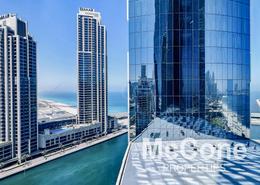 Outdoor Building image for: Apartment - 1 bedroom - 1 bathroom for rent in Jumeirah Gate Tower 1 - The Address Jumeirah Resort and Spa - Jumeirah Beach Residence - Dubai, Image 1