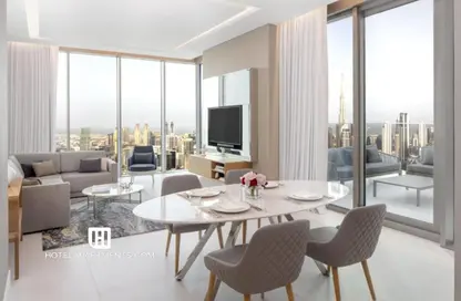 Apartment - 2 Bedrooms - 2 Bathrooms for rent in SLS Dubai Hotel  and  Residences - Business Bay - Dubai