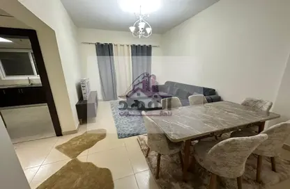 Living / Dining Room image for: Apartment - 1 Bedroom - 2 Bathrooms for rent in Al Jurf 2 - Al Jurf - Ajman Downtown - Ajman, Image 1