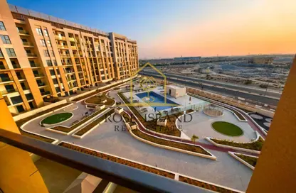 Apartment - Studio - 1 Bathroom for sale in Rukan Tower A - Rukan Tower - Rukan - Dubai Land - Dubai