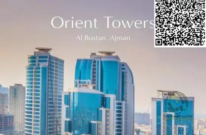 شقة - 1 حمام للبيع في أورينت تاور 1 - أورينت تاور - البستان - عجمان