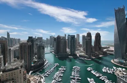 Apartment - 2 Bedrooms - 3 Bathrooms for rent in Al Mesk Tower - Emaar 6 Towers - Dubai Marina - Dubai