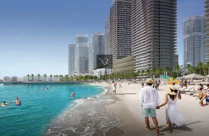 Apartment - 2 Bedrooms - 2 Bathrooms for sale in Seapoint - EMAAR Beachfront - Dubai Harbour - Dubai