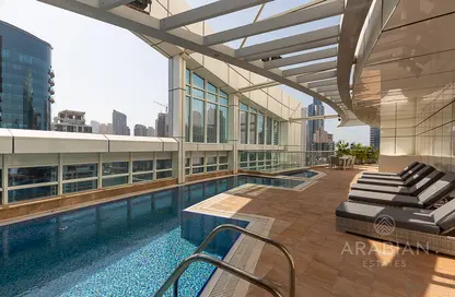 Pool image for: Penthouse - 3 Bedrooms - 5 Bathrooms for sale in Trident Bayside - Dubai Marina - Dubai, Image 1