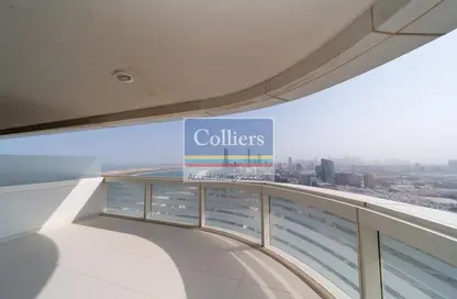 Terrace image for: Apartment - 2 Bedrooms - 3 Bathrooms for rent in Al Ain Tower - Khalidiya Street - Al Khalidiya - Abu Dhabi, Image 1