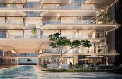 Apartment - 3 Bedrooms - 3 Bathrooms for sale in Cotier House - Dubai Islands - Dubai