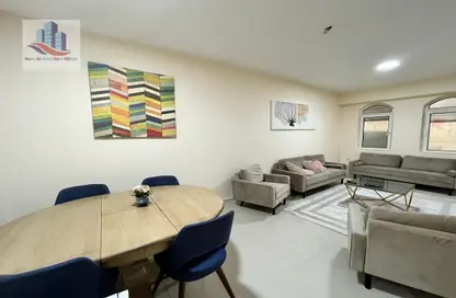 Living / Dining Room image for: Apartment - 1 Bedroom - 2 Bathrooms for rent in Al Majaz - Sharjah, Image 1