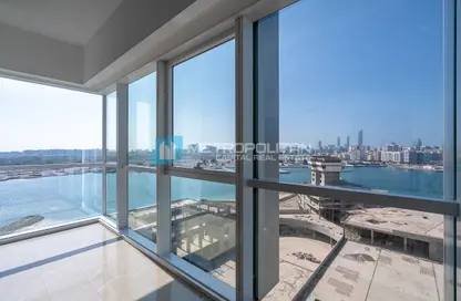 Apartment - 2 Bedrooms - 4 Bathrooms for rent in Al Durrah Tower - Marina Square - Al Reem Island - Abu Dhabi