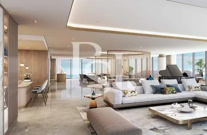 Living / Dining Room image for: Villa - 2 Bedrooms - 3 Bathrooms for sale in Danah Bay - Al Marjan Island - Ras Al Khaimah, Image 1