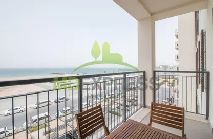 Balcony image for: Apartment - 2 Bedrooms - 2 Bathrooms for rent in La Cote Building 1 - Jumeirah 1 - Jumeirah - Dubai, Image 1