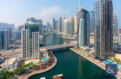 Water View image for: Penthouse - 4 Bedrooms - 4 Bathrooms for sale in Marinascape Avant - Trident Marinascape - Dubai Marina - Dubai, Image 1